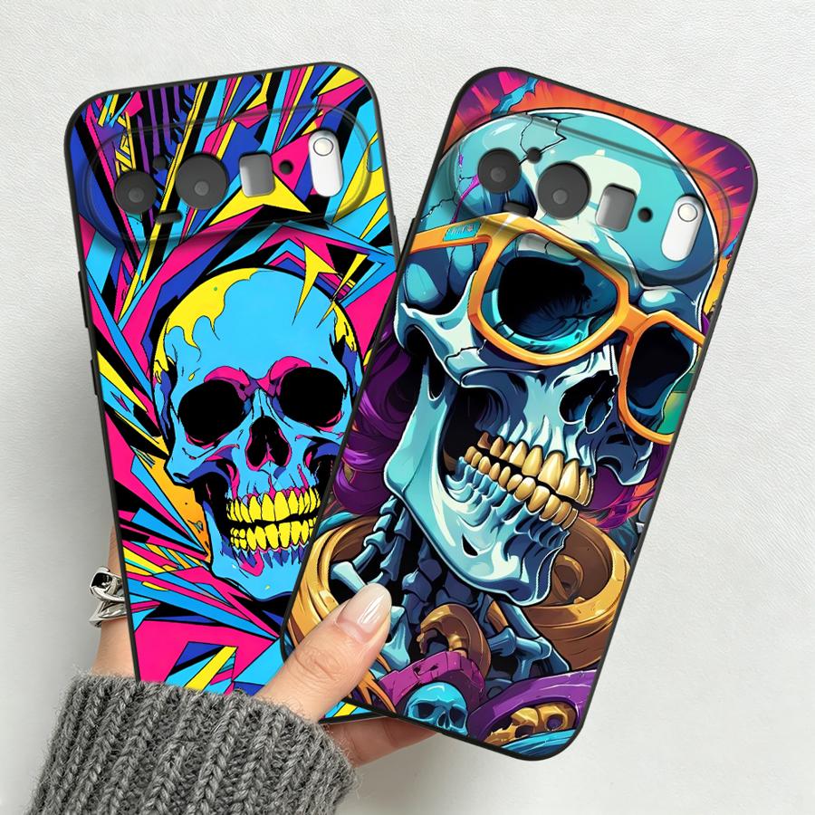 Neon Pop Art Skull Case for Go - огляд і ціна Google Pixel 9 Pro