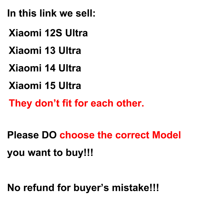 For Xiaomi 15 14 13 12S Ultra  - огляд і ціна Camera Lens Protector