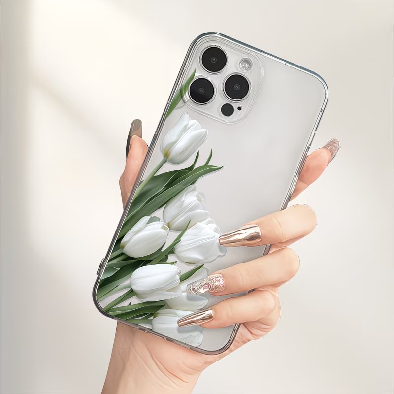 Tulip Printed Phone Case Case  - огляд і ціна Apple Iphone 16