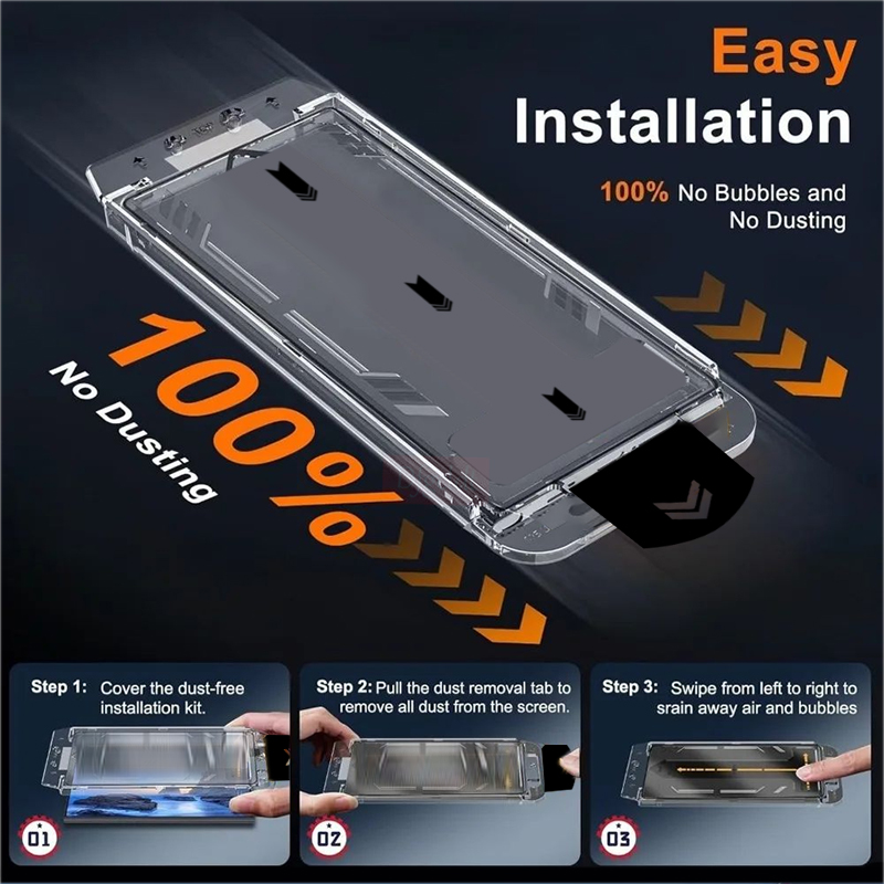 8K Dust Free Auto Installation - огляд і ціна Glass Protector Auto