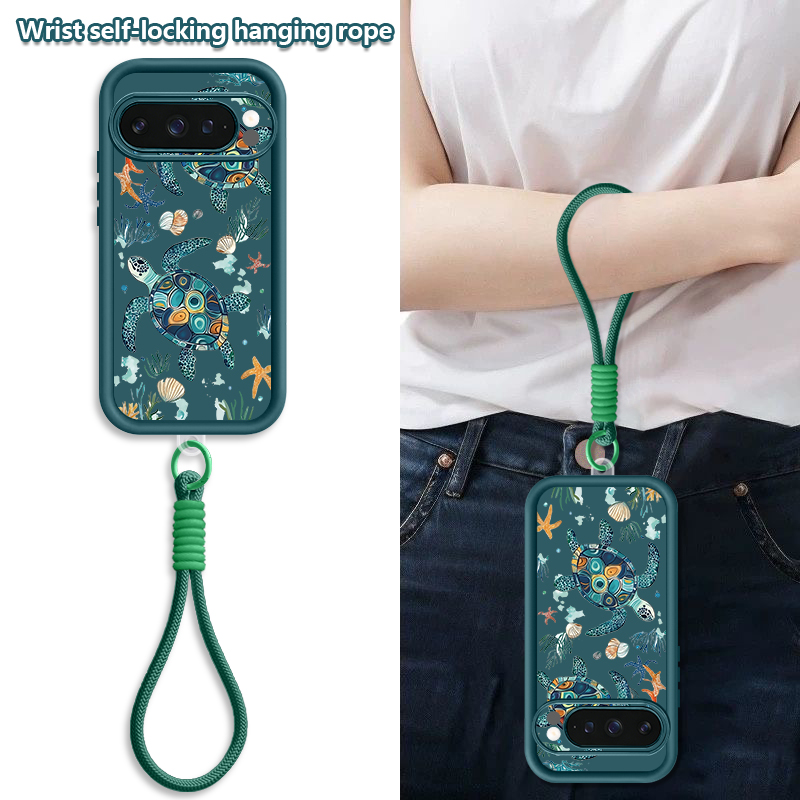 Shark Ocean Patterned TPU Phon - огляд і ціна Google Pixel 9 Pro