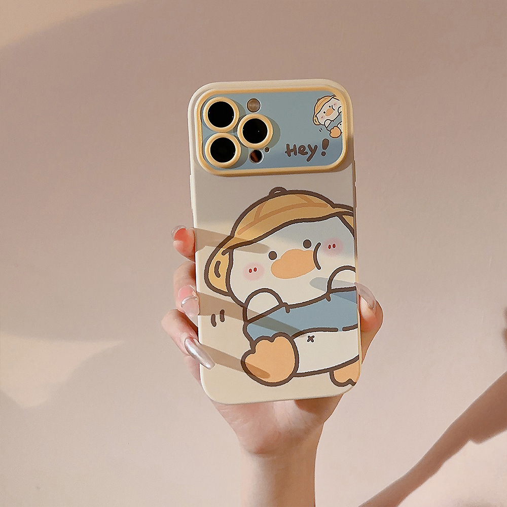 Korean Cartoon Yellow Duck Pho - огляд і ціна Apple Iphone 15