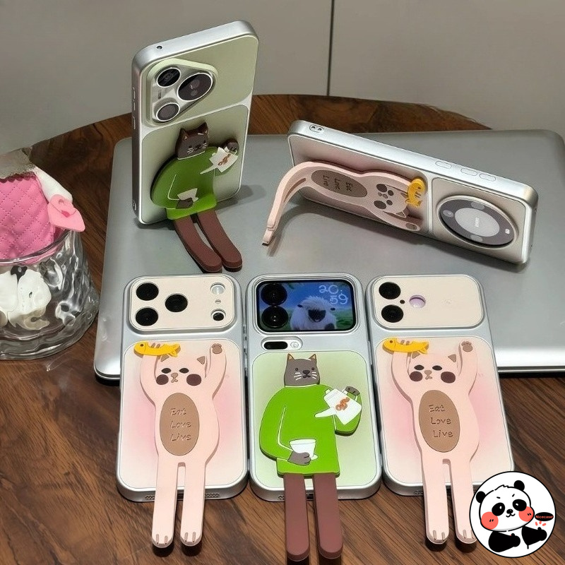 Cute Cat Holder Phone Case For - огляд і ціна Vivo V40